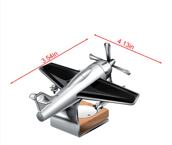 Solar Plane Car Scent Charm