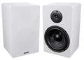 Rockville RockShelf 68W White 6.5" Kevlar Bookshelf Speakers