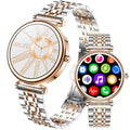 Luxe Femme 1.27" Smartwatch: Rose Gold Waterproof Fitness Tracker