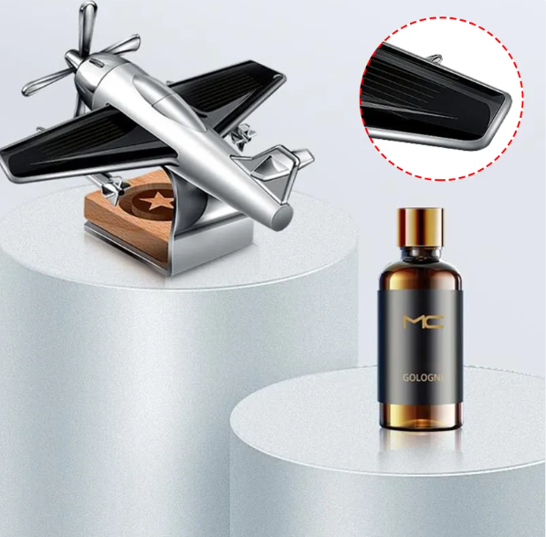 Solar Plane Car Scent Charm