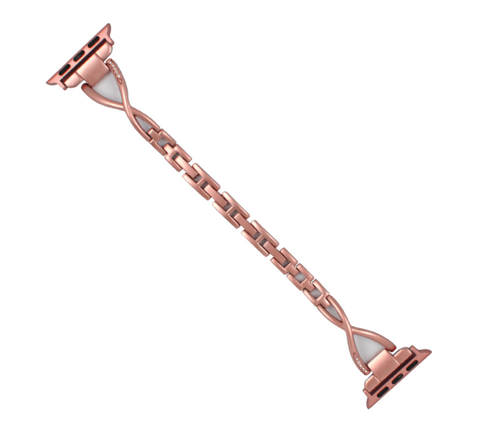 Lux Diamond X-Type Steel Watch Strap for Apple