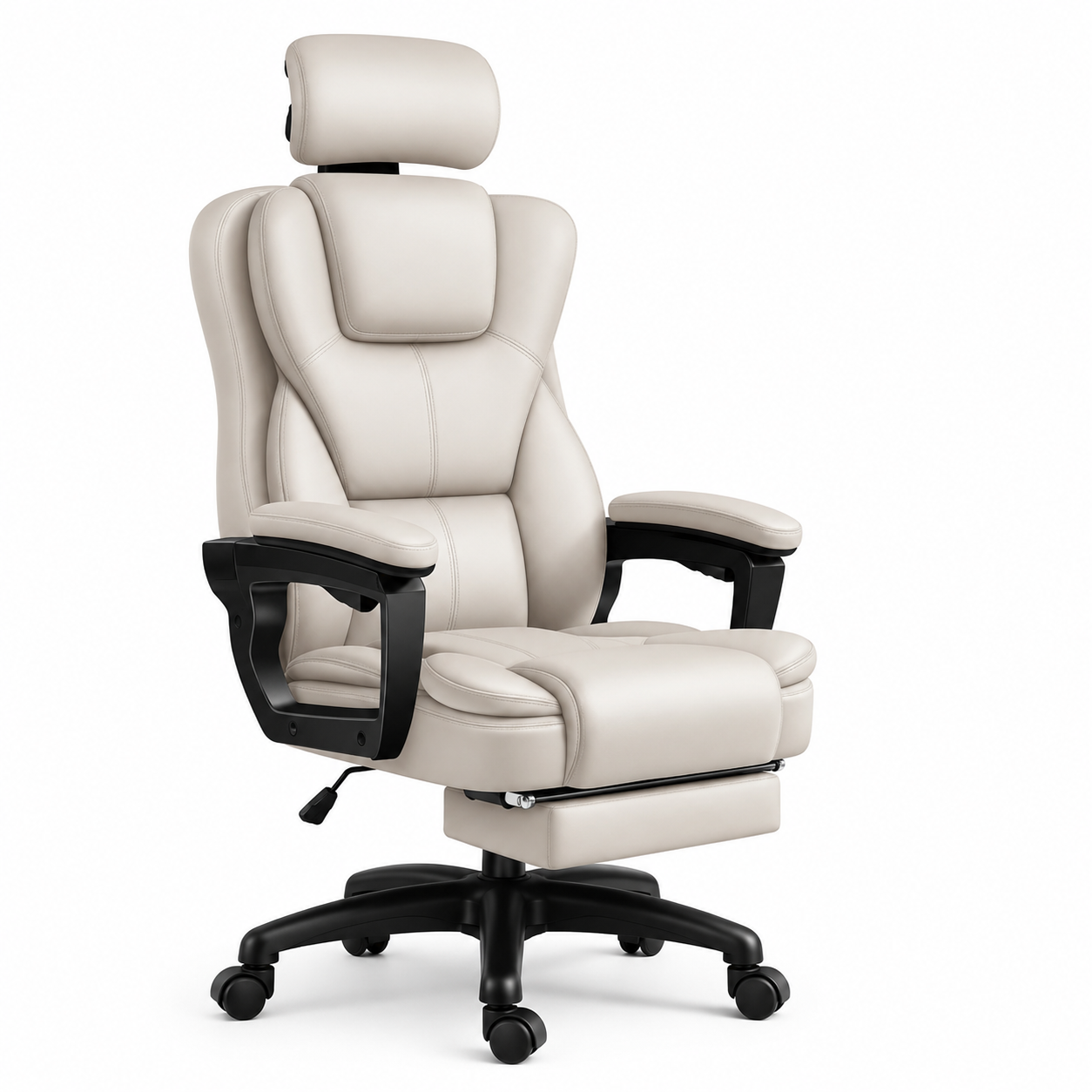 Executive Ergonomic Office Chair with Footrest