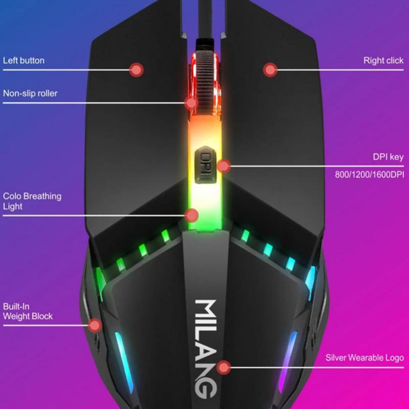 RYRA M5 RGB Performance Gaming Mouse