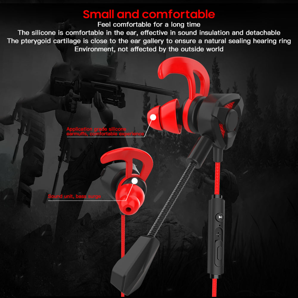 Gamer's Wired In-Ear Headset